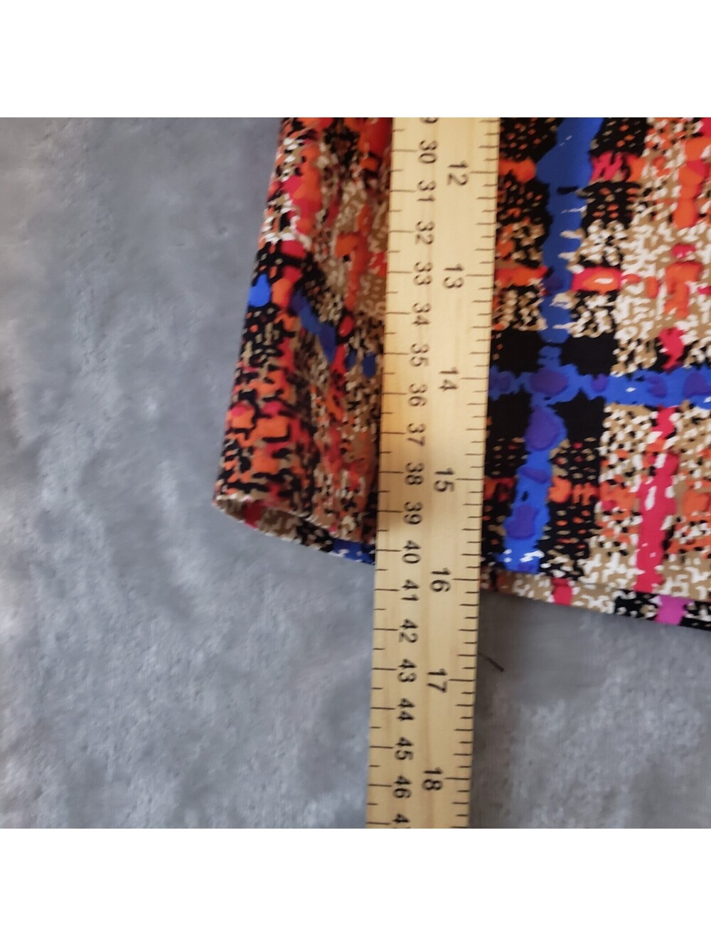 J.CREW Multicolor Plaid Twill Stretch Zip A-Line Mini Skirt Womens Size 4 - Picture 7 of 7
